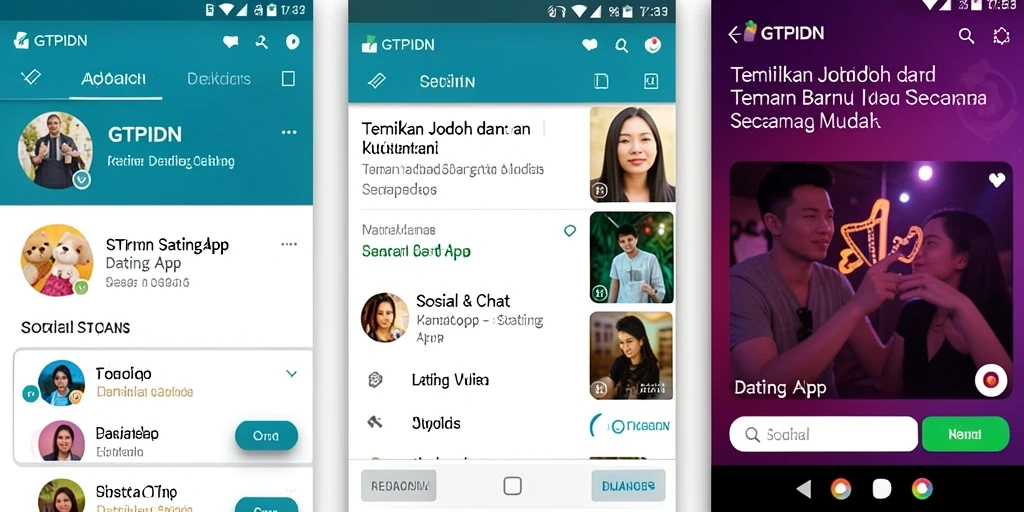 Tampilan antarmuka GTPIDN yang modern dan intuitif.