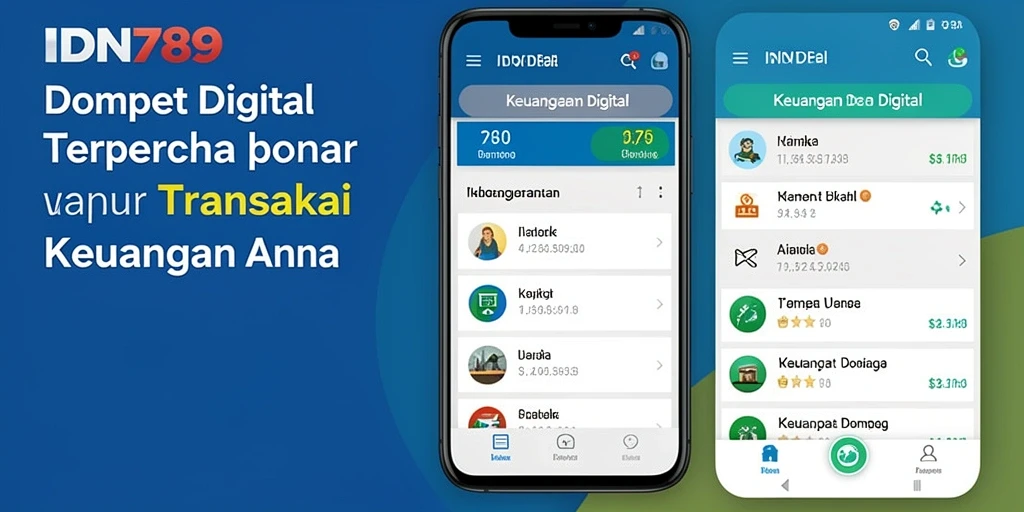 Tampilan antarmuka pengguna IDN789 yang sederhana dan fungsional.