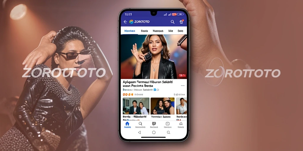 Tampilan antarmuka aplikasi ZOROTOTO yang menarik dan informatif.